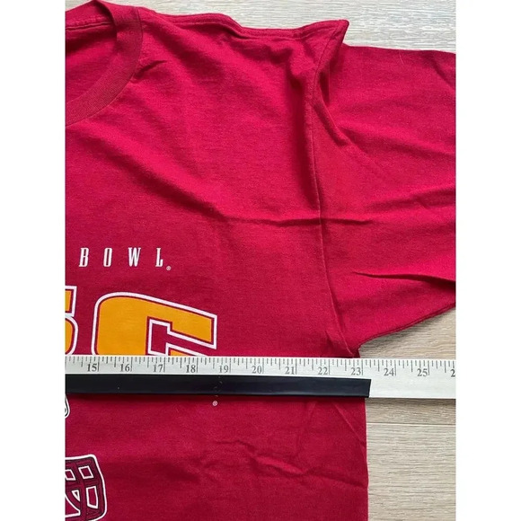 RARE Vintage 1995 USC Rose Bowl PAC-10 Champions Single Stitch Collar TShirt USA - Picture 9 of 10